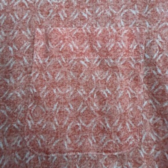 Peter Millar 100% Linen Coral Pattern Button-Down Shirt – Size XXL - Picture 6 of 10